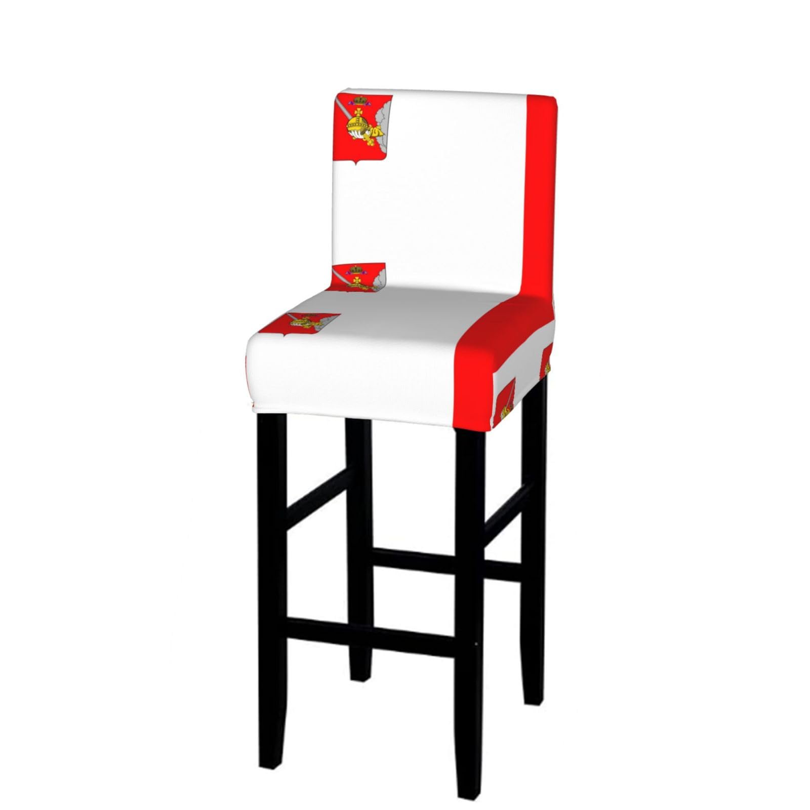 CNTDBU Flag of Vologda Bar Stool Cover-Stretchy Chair Slipcover for Kitchen