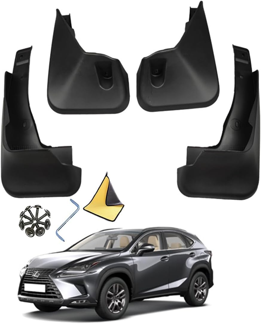 PLKASHUC Mud Flaps Car Mudguards for Lexus NX200/260/300/350 NX 2022~2023.