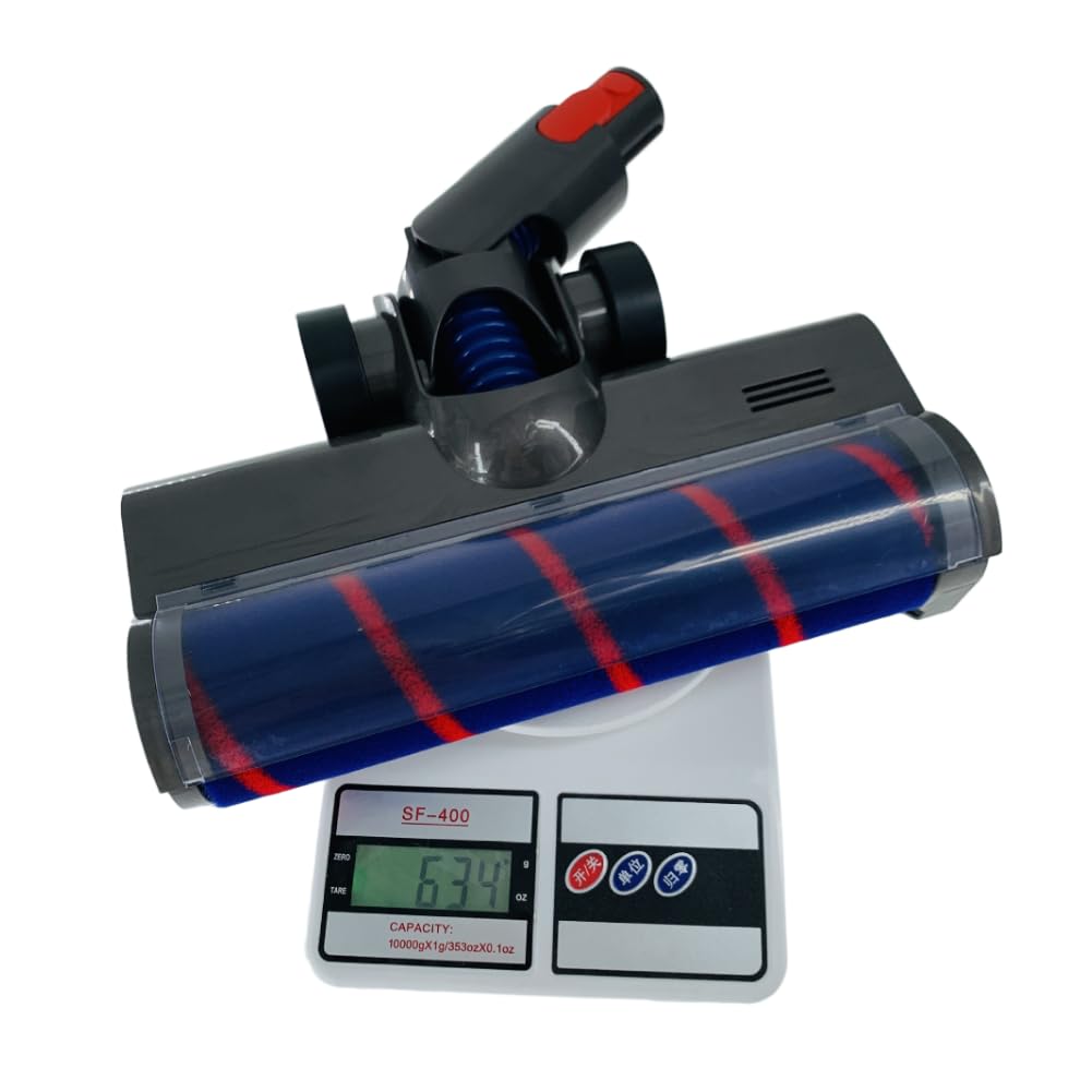 Cabezal de cepillo de suelo suave con luz LED verde A30 para Pro y accesorios de aspiradora, color azul