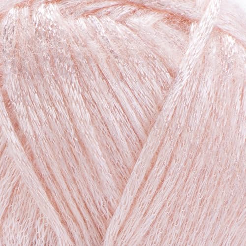 Image of YarnArt Melody Variegated Chainette - Metallic Sheen Fiber for Knitting, Crochet & Embroidery, 100g (3.5 oz) Skein, 230m (251 yd), Premium Blend of 70% Polyamide 21% Acrylic 9% Wool (896)