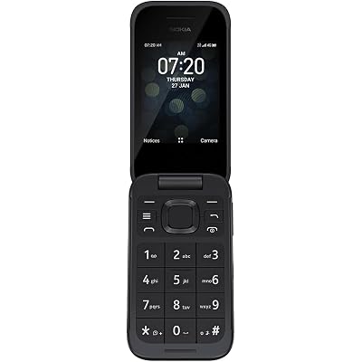 Nokia 2780 Flip | Unlocked | Universally Compatible with All Mobile Carriers | Black