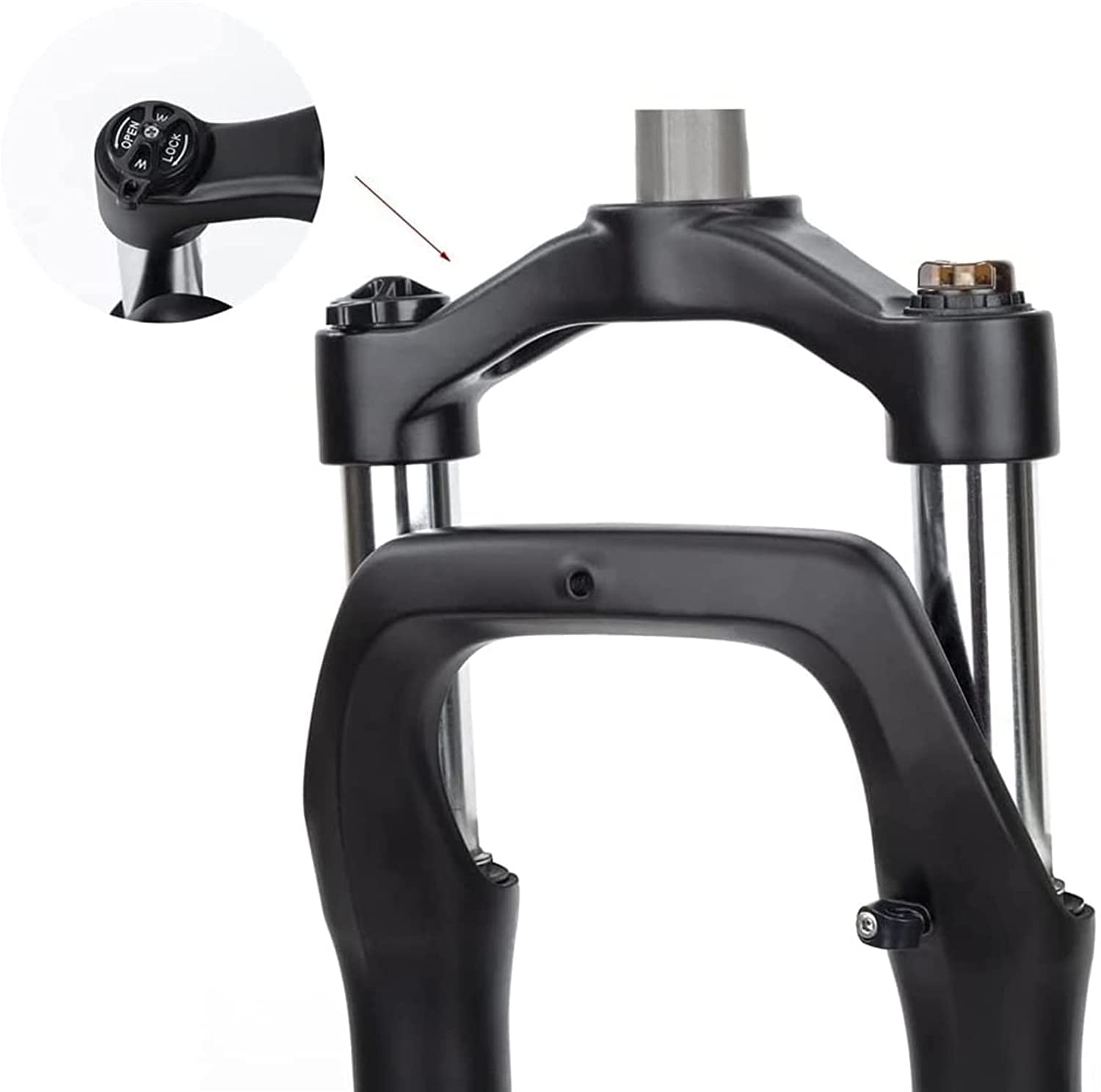 Amazon.co.jp: 20 / 26インチバイクファットフォーク、4.0 