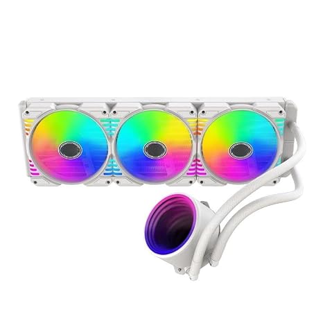 SS360-3F-W Argb 360Mm. Beyaz Sıvı Soğutma AM4 AM5 LGA 1200 1700 20XX