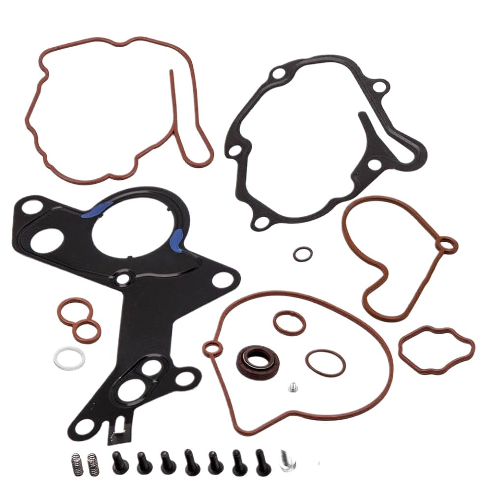 Vacuum Fuel Tandem Pump Repair Gaskets Kit Compatible with 1.4 TDI 1999 2005