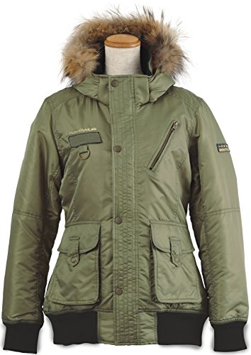 ロッソスタイルラボ ジャケット ナイロンミリタリーウインタージャケット カーキ S レディース ROJ-950