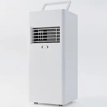 Hoseless Portable Air Conditioner, 3-in-1 Spot Cooler, Fan & Dehumidifier, 4000 BTU, 400W Low Wattage, Auto-Evaporation, Remote Control, for Tent Camping & Pets (150 Sq. Ft)