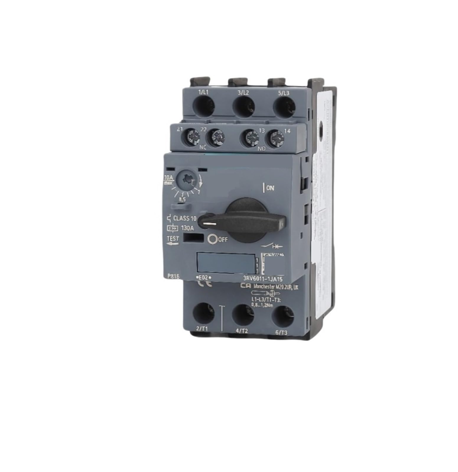 Disjoncteur moteur 3RV6411-0AA10 à déclenchement magnétothermique fiable