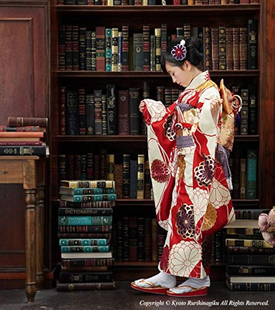 はづき　様♡専用　キッズ着物 はづき 様♡専用 キッズ着物 楽天市場】七五三 着物 7歳 フルセット