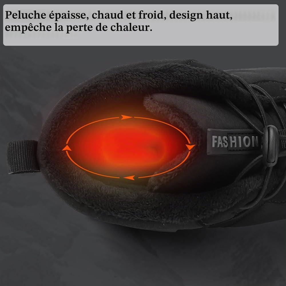 Chaussures pieds nus d'hiver, chaussures pieds nus pour homme et femme, automne et hiver, imperméables, chaussures pieds nus