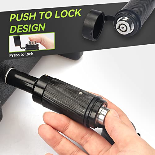 Rvmate Trailer Hitch Lock 5/8" Dia. For Class Iii Iv 2" & 2-1/2" Receiver, Anti-Theft Steel Locking Hitch Pin With 2 Keys For Towing Trailer/Truck/Bike Rack #TOP5