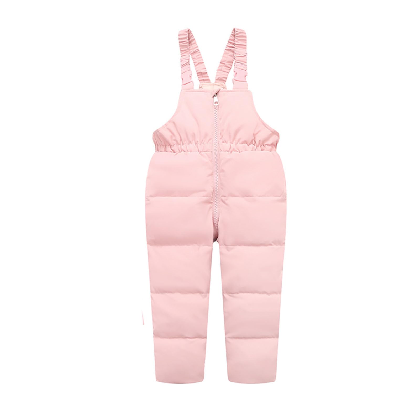Combinaison de Ski Enfant Fille Combinaison de Ski ado Ensembles de Neige Doudoune à Capuche Ensemble 2pcs Veste de Ski + Salopette Pantalon Enfants Garçons Vêtements Fille 1-6 Ans Noel