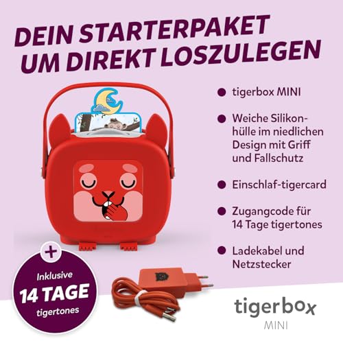 Tigerbox MINI Eichhörnchen sistema de audio con ranura para tarjetas de cuentos infantiles 4
