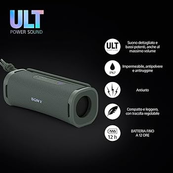 新品未使用SONY ULT POWER SOUND FIELD 1 Sony ULT FIELD 1 - Wireless Bluetooth Portable Speaker with ULT