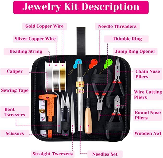 Kits de fabricación de joyas: un pasatiempo creativo de alambre para diseñar aretes en casa 4