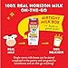 Horizon Organic Shelf Stable 1% Lowfat DHA Omega-3 Chocolate Milk Boxes, 8 fl oz, 18 Count - 8g Protein per Serving, USDA Organic UHT from Pasture-Raised Cows, Ready to Drink for Lunchbox, Travel, or On-the-Go, No Refrigeration Needed