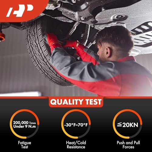 A-Premium 4Pcs Front Outer & Inner Tie Rod End Kits, Compatible with Chevrolet & GMC & Hummer - 2001-2019 - Silverado 1500/2500/3500 Suburban 2500 Avalanche & Sierra 1500/2500/3500 Yukon XL 2500 & H2 by A-Premium - Used condition - Image 8