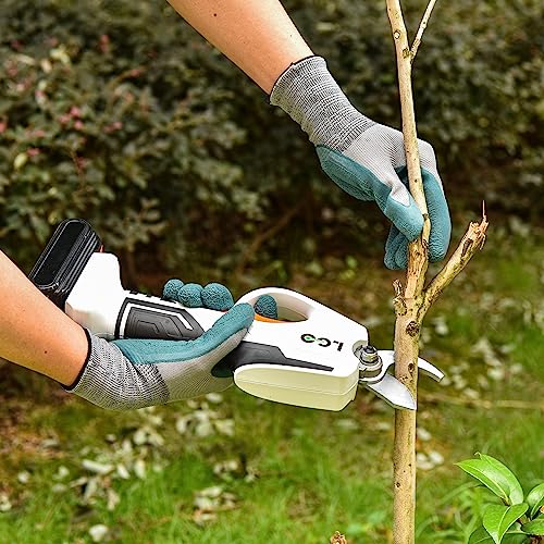 Image of LIGO 20V Cordless Pruning Shear, Professional Electric Garden Cutter 2.0Ah Battery Powered, Max 25mm (0.98 inch) Cutting Diameter Rechargeable Tree Branch Pruner with Replaced Blade