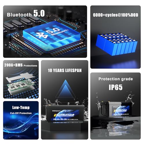 Mehrpow 36V 105Ah LiFePO4 Battery