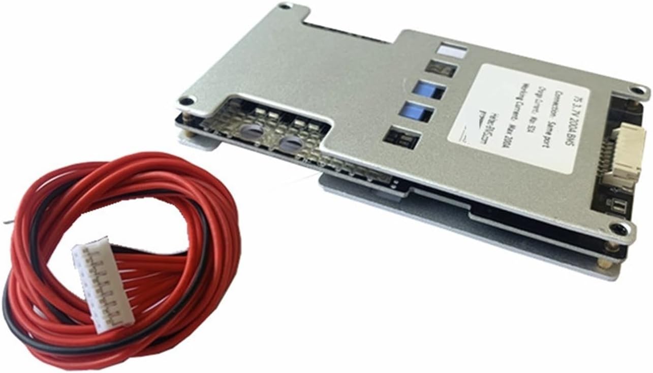 Battery Equaliser 6S 7S BMS 200A 300A 350A 3.7V Li-ion Battery Protection Board for 6000W high-Power Inverter, Solar Energy Storage, 24V car Start (Color : 7S 200A 3.7V Same)