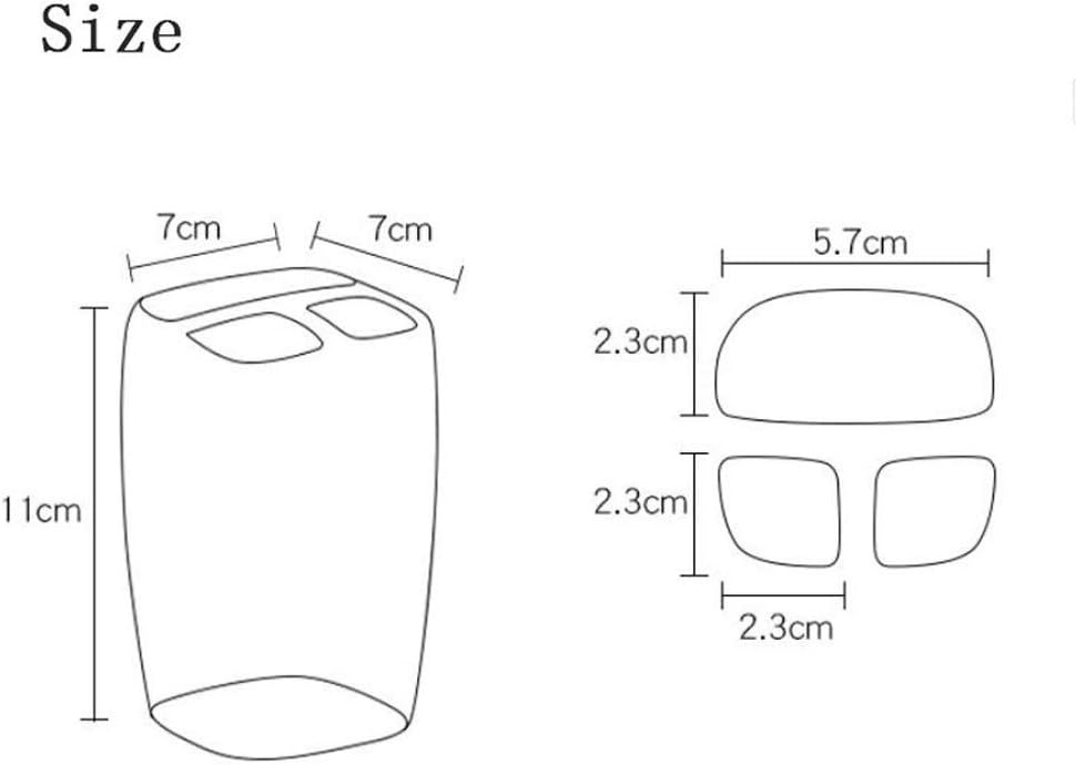 Toothbrush Holder - Bathroom Tumbler Cup for Vanity Countertops, Also Great As Pencil Pen and Makeup Brush