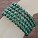 MASSIVE BEADS Malachite - Optimistic - Handmade Handmade Yoga Stretch Elastic Bracelet Natural Stone Crystal Healing Power Energy Gifts for Unisex Adult 8mm