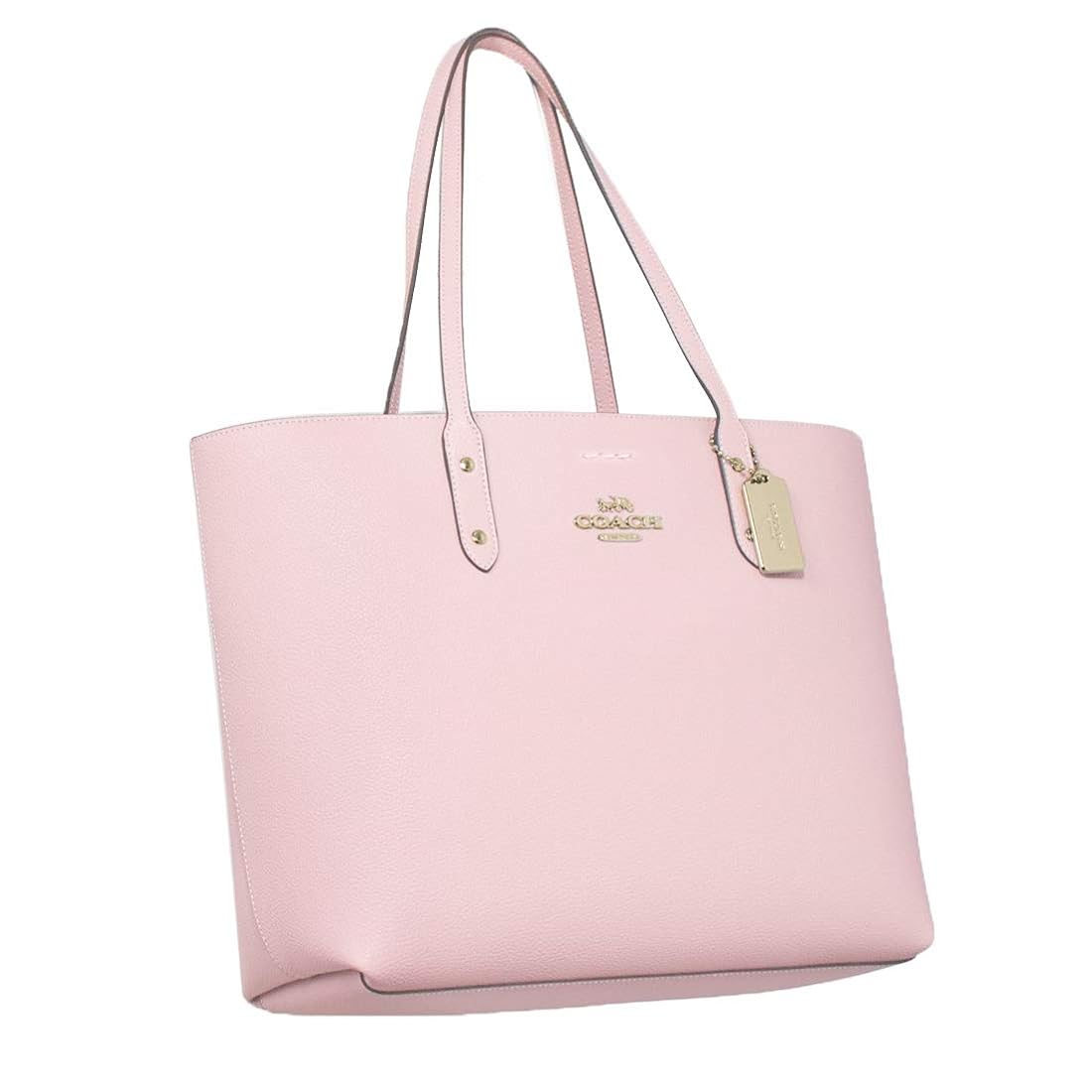 12cm ファッション COACH 12724 kisslock pink tote bag