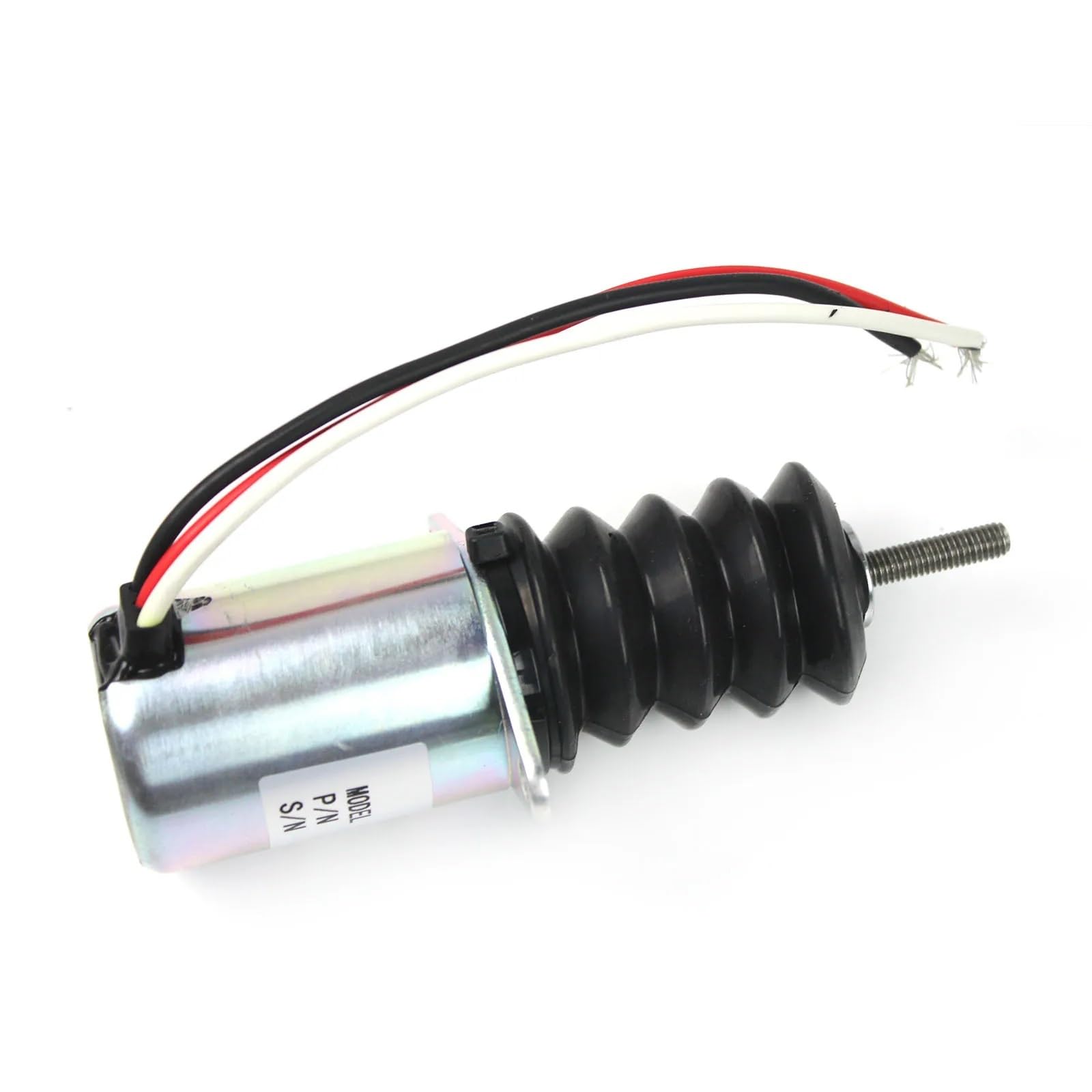 Solenoide de corte de combustible Solenoide de corte de combustible de 12 V AM124379 AM103337, compatible con cortacésped John Deere 415, 455, F915, F925 y F935.