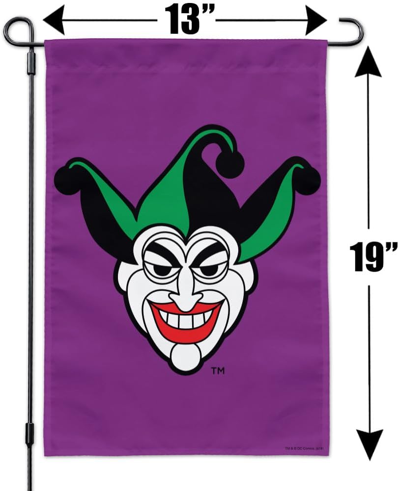 Batman Joker Symbol Garden Yard Flag