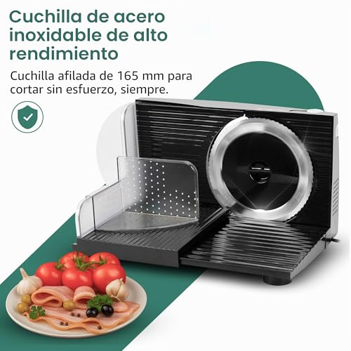 Miniatura 3 de Emerio Ms-125000.1 - Cortador De Acero Inoxidable Ajustable 0-17 Mm, Sin Bpa, Plegable, Con Interruptor De Seguridad, Eco 100 W, Ms-125000.1 , Color Negro