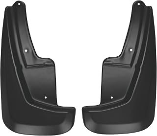 Husky Liners Custom Mud Guards | Fits 2011-2026 Dodge Durango, no R/T Models | Front Set, 2-pc Black - 58001