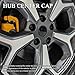 YUPIKJI 4 PCS Car Wheel Center Caps, Center Caps for Rims, OD 2.36