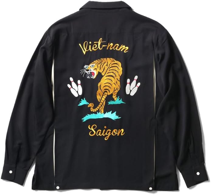 [ヒューストン] クラシック BOWLING L/S SHIRT (VIETNAM)