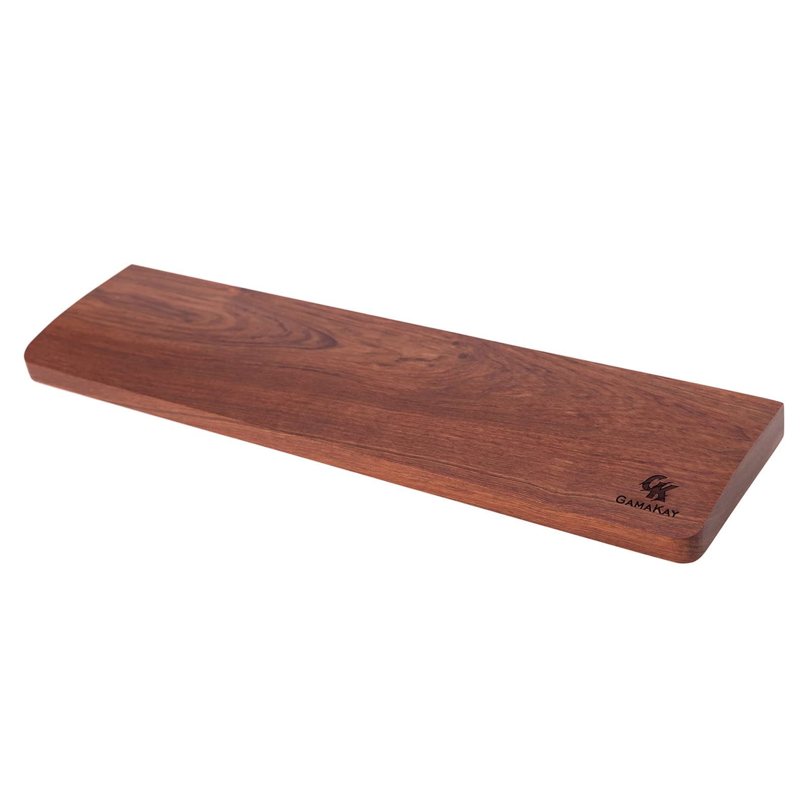 GK GAMAKAY Wooden Wrist Rest Pad for LK67 Keyboard, Ergonomic Rosewood Hand Wrist Rest for 60% Keyboard & 75% Mechanical Keyboard, Non-Slip Palm Pad for Comfortable Typing and Playing (Rosewood)