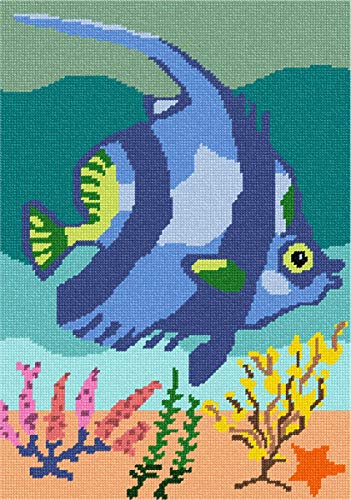 Pepita Needlepoint kit: Tropical Fish 1, 7
