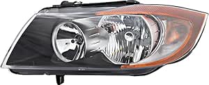 Amazon.com: For BMW 3 Series Headlight Lamp 2006 2007 2008 Halogen ...