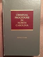 Criminal Procedure in North Carolina 0874734584 Book Cover