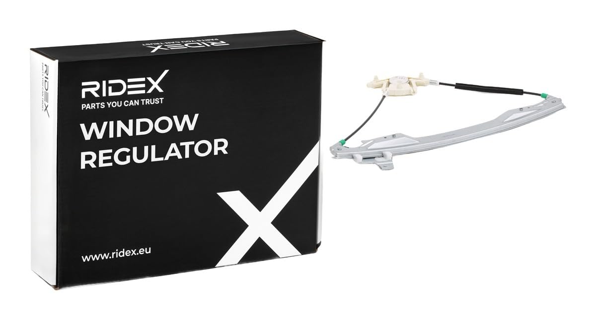 RIDEX 1561W0350 Elevalunas eléctrico Izquierda sin electromotor Compatible con PEUGEOT 407 SW 6E, 6D