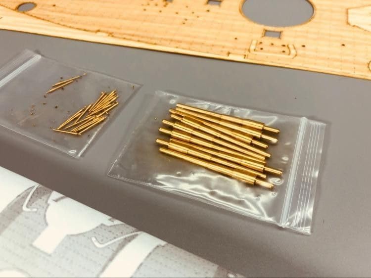 MRY-SFW Detail Up Set for Very Fire VF350909 1/350 USS Missouri Model