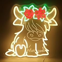 Highland Cow-Warm White