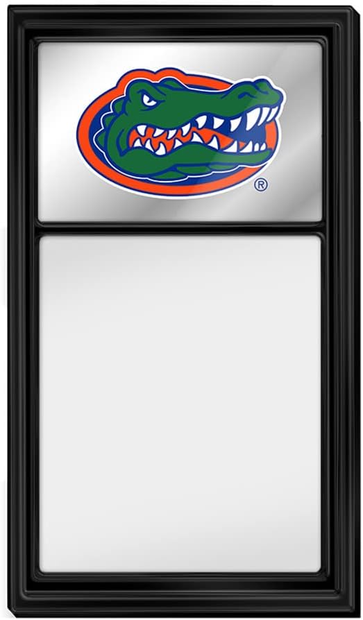 The Fan-Brand Florida Gators - Mirrored Dry Erase Note Board - Sports Team Bar Sign Décor: Home, Dorm, Garage, Office, Fan Cave