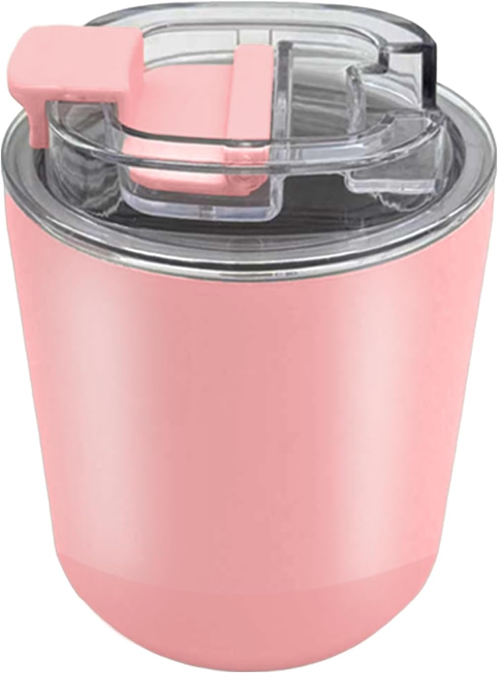 DEQIANG Travel Coffee Cup, Coffee Cup Travel with Lid, Insulated Coffee Mug for Hot & Cold Beverages, Great Gift Choice for Coffee Lovers, Office Workers, Hikers & Commuters (Pink, 8.5 oz)