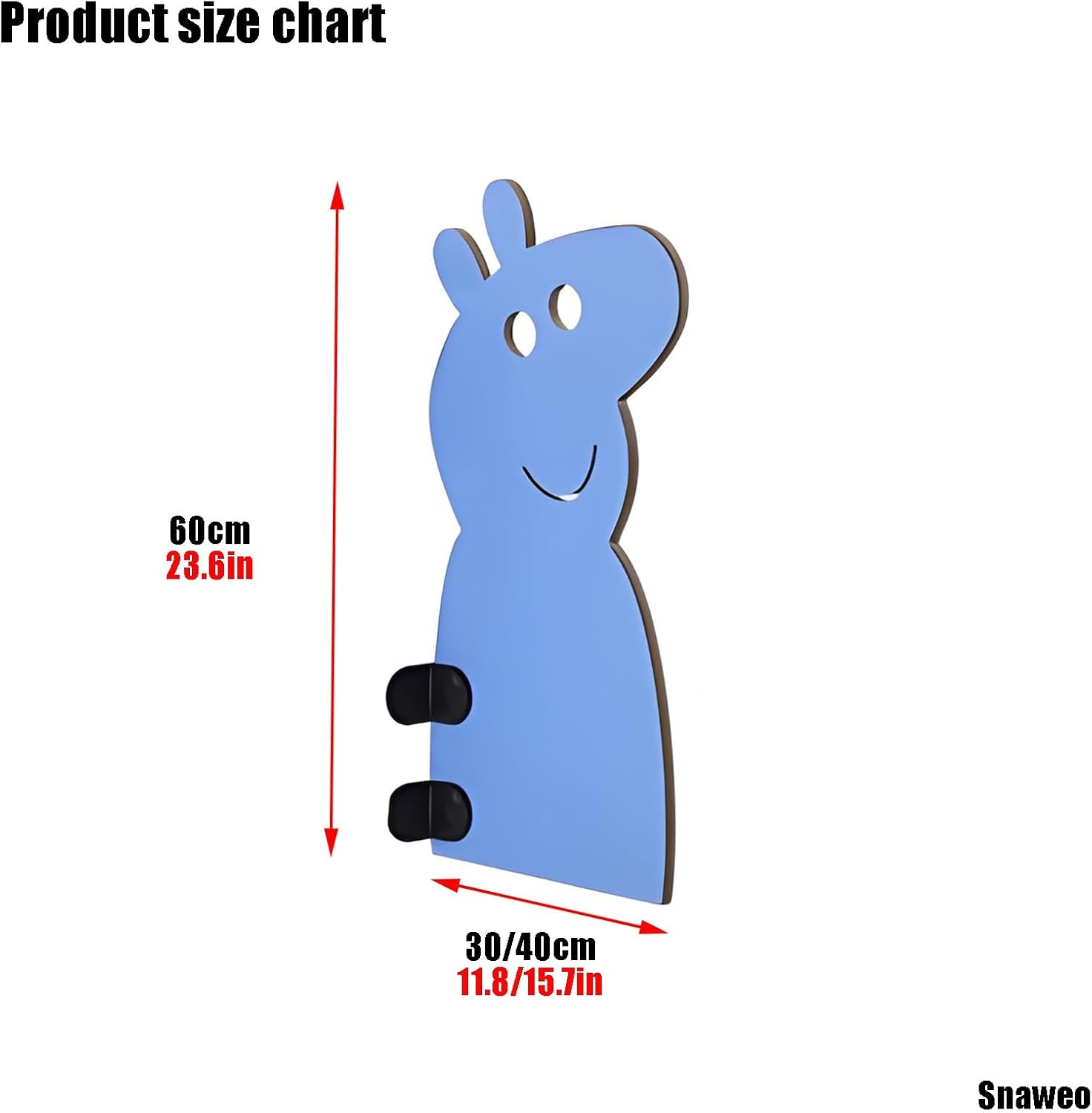 Children's Urinal partition, Color Urinal Screen Toilet Partition, Floor-Mounted Urinal Baffle,for Schools/kindergartens/Shopping Malls/Public Places(Green,60x40cm 1pcs)