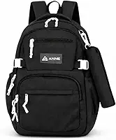 Mochila Infantil com Estojo Masculina Feminina Escolar e Faculdade Grande Capacidade – Impermeável, Resistente, com Múltiplos Compartimentos e Bolsos Organizadores – Ideal para todas as Idades Premium