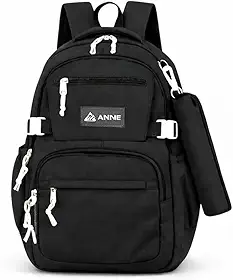 Mochila Infantil com Estojo Masculina Feminina Escolar e Faculdade Grande Capacidade – Impermeável, Resistente, com Múltiplos Compartimentos e Bolsos Organizadores – Ideal para todas as Idades Premium