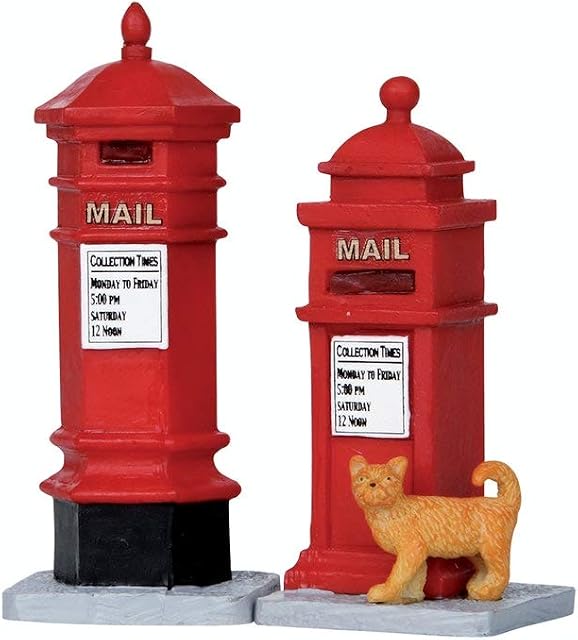 Lemax - Caddington Village - Accessory: Victorian Mailboxes (Set of 2)
