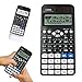 Lotvic FX-991EX Scientific Calculator, 552 Functions Scientific Calculator, 10+2 Digits Written Display Calculators, Portable Calculators for Students, Teachers, Business, School, Office (Black)