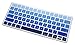WYGCH Ombre Blue Keyboard Cover Skin for Magic Wireless Keyboard Ultra Thin Silicone Protector, 2015 US Version (MLA22LL/A)