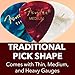 Fender Premium 24 Pack Picks Sampler - Includes Thin, Medium & Heavy Gauges (Austin Bazaar Exclusive)