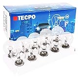 kfz birnen finder Volt: 12V TecPo 10x P21W 12V 21W Kugellampe BA15S Bremslicht Birne Tagfahrlicht