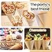 Roshtia 800 Pcs 4oz Paper Cone Cups Thicken Cone Cups Disposable Cone Paper Cups Shaved Ice Cups for Snow Cone, Charcuterie Cones, Confetti Cones and Water Cooler Dispenser (Kraft Paper Color)
